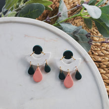 Load image into Gallery viewer, Boho Color Block Earrings
