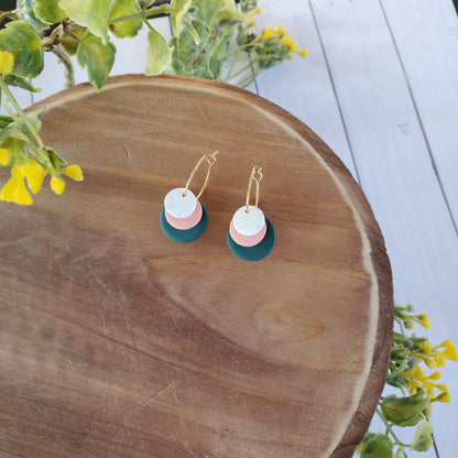 Boho Style Midi Hoops