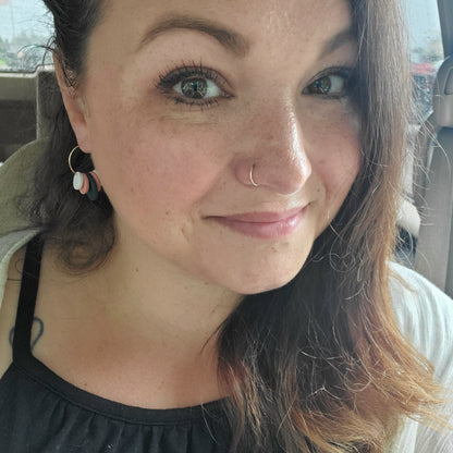 Boho Style Midi Hoops