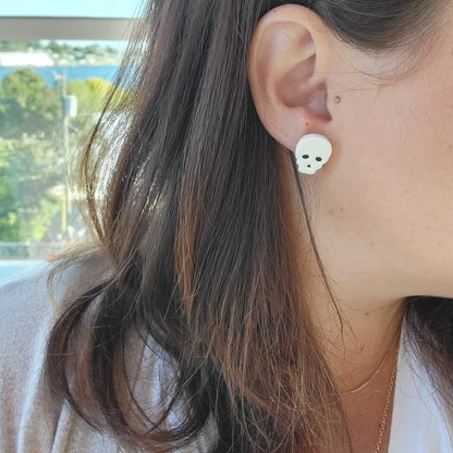 Mini Skull Studs