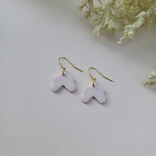 Load image into Gallery viewer, Mini Arch Pebble Earrings in Cream
