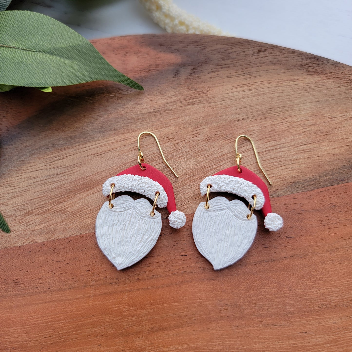 Santa Earrings