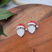 Load image into Gallery viewer, Santa Earrings
