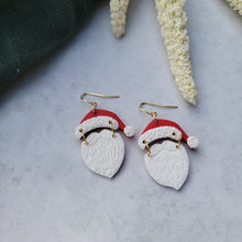 Load image into Gallery viewer, Santa Earrings
