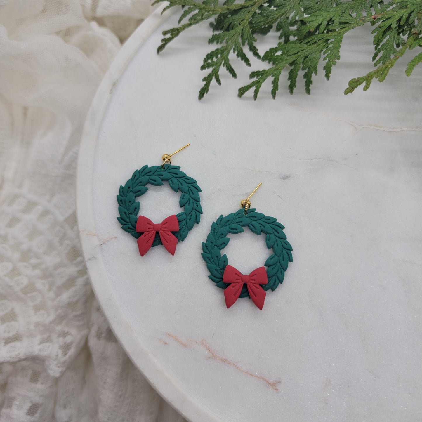 Wreath Earrings