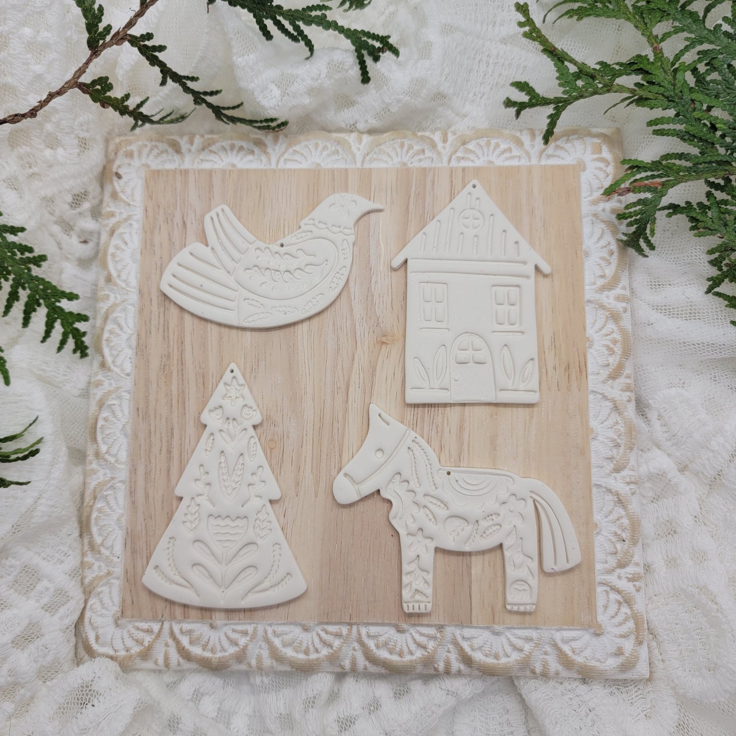 DIY Paint Your Own Ornament Kit