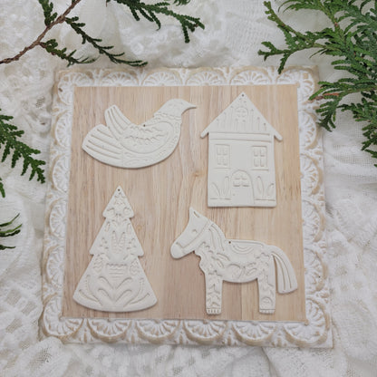 DIY Paint Your Own Ornament Kit