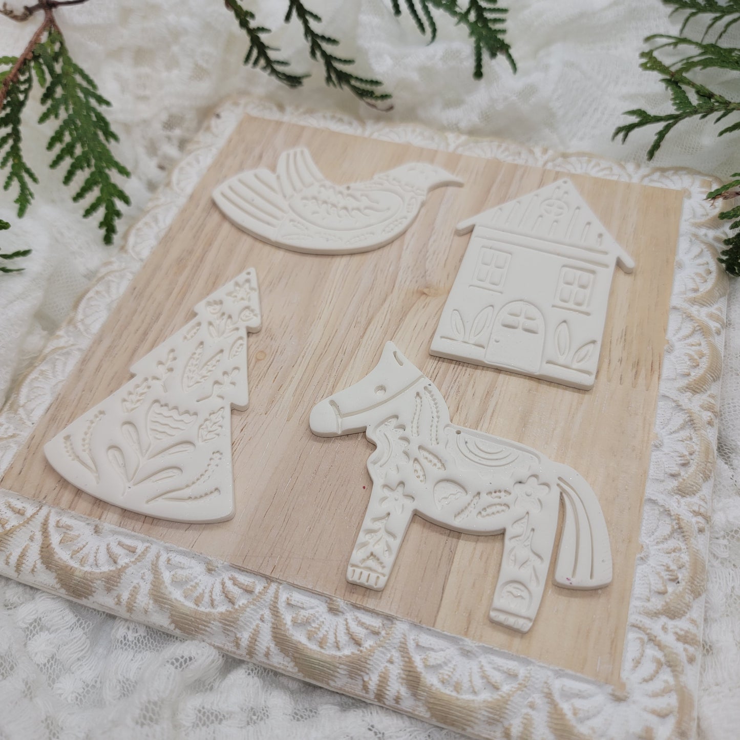 DIY Paint Your Own Ornament Kit