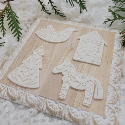 DIY Paint Your Own Ornament Kit