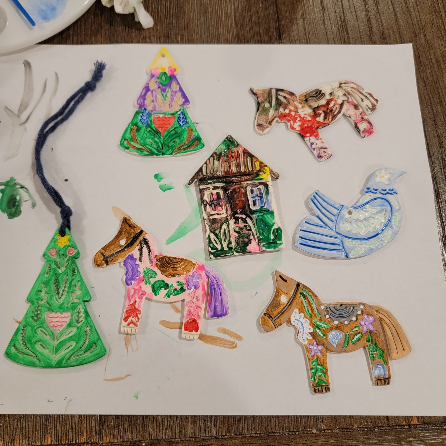 DIY Paint Your Own Ornament Kit