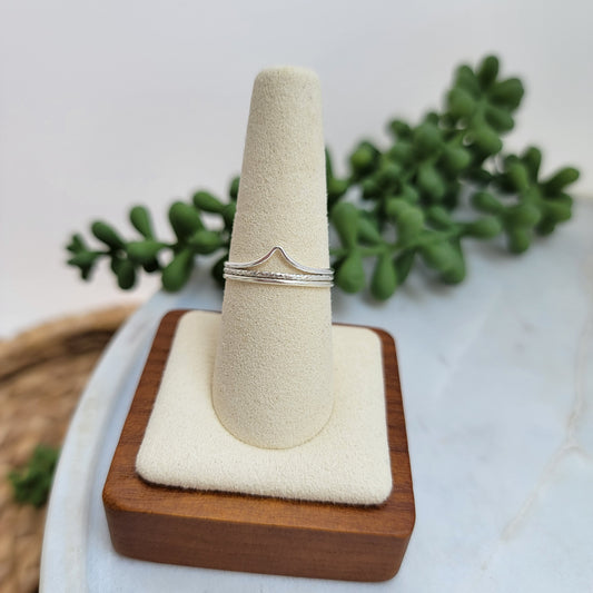 Sterling Silver Ring Stack