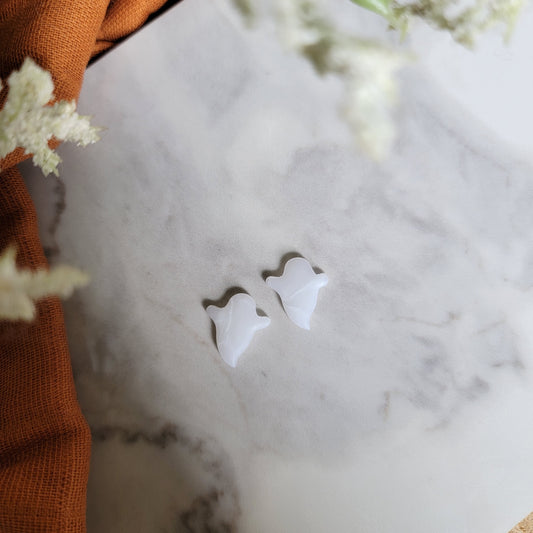 Mini Crystal Ghost Studs