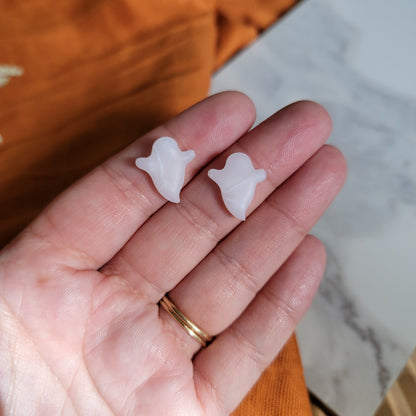 Mini Crystal Ghost Studs