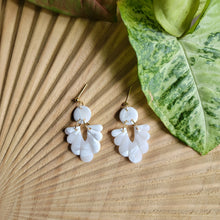 Load image into Gallery viewer, Ruby Earrings in Icy Marble
