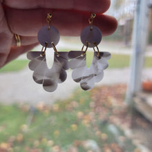 Load image into Gallery viewer, Ruby Earrings in Icy Marble
