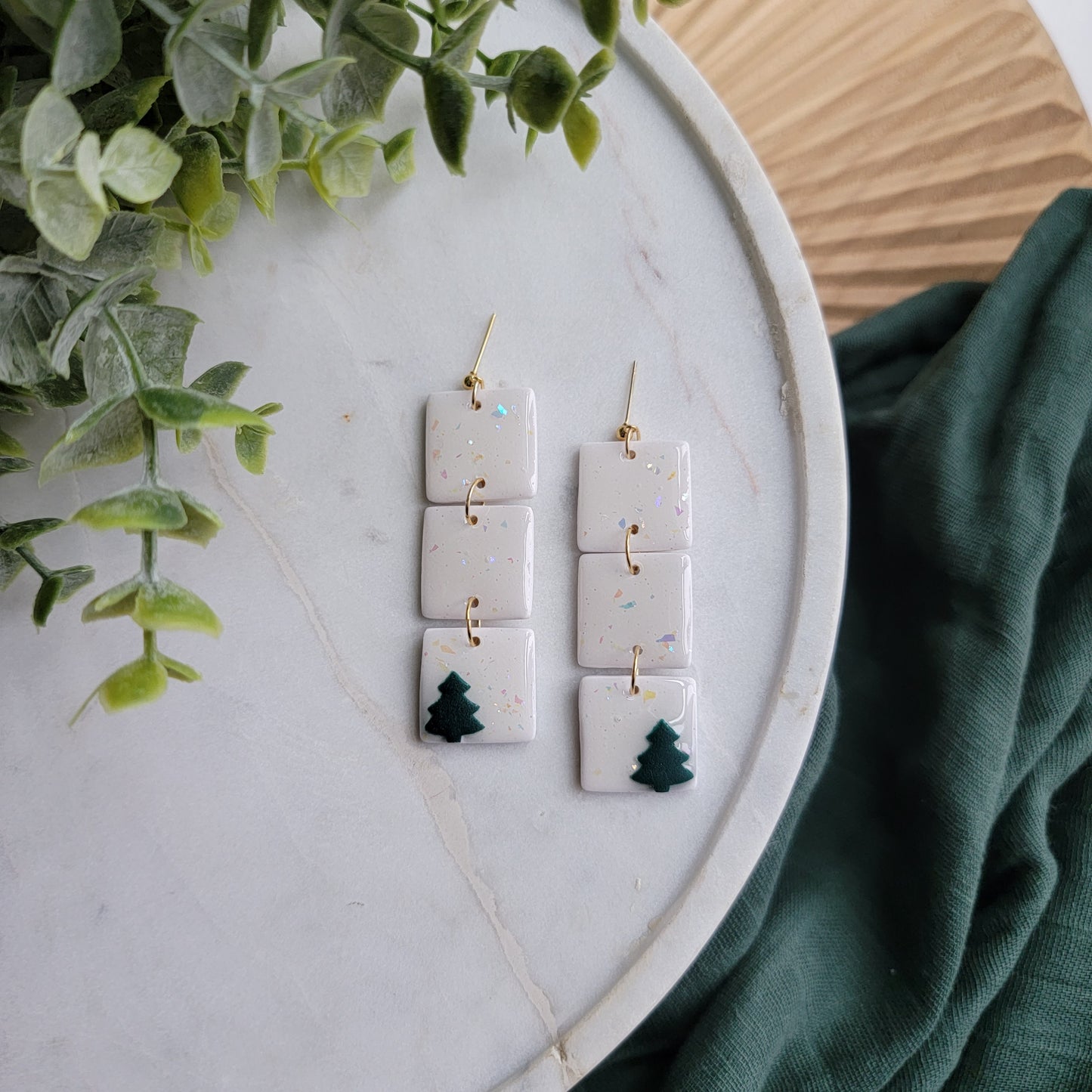 Holiday Stack Earrings