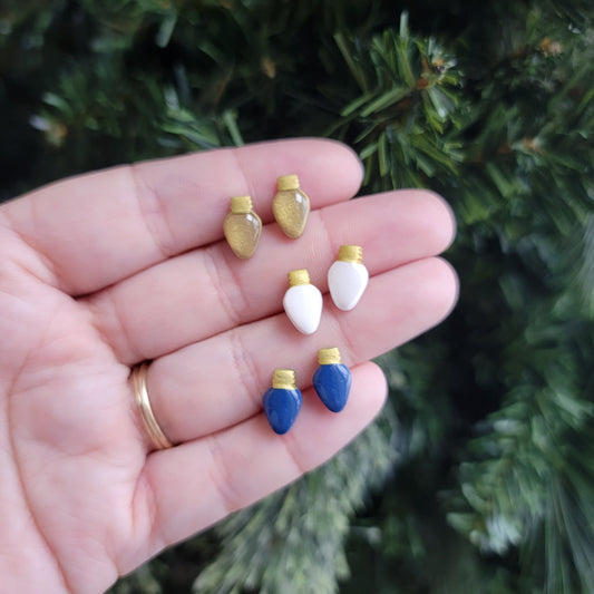 Holiday Light Bulb Studs
